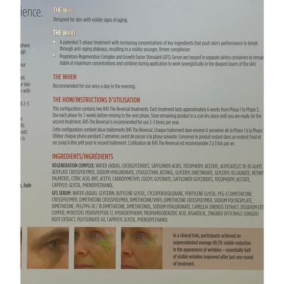 Beauty Bio Science R45 The Reversal Kit - NEW - Picture 7 of 8